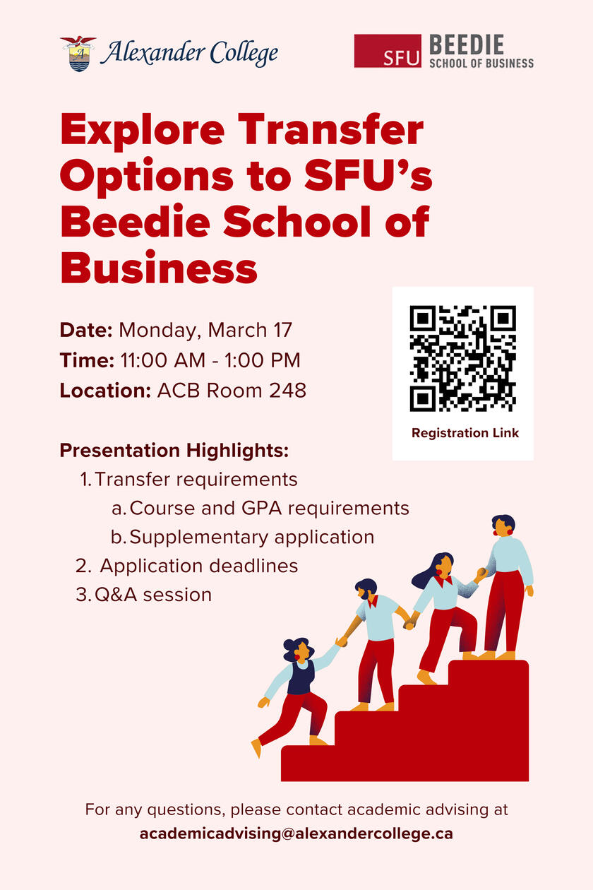 SFU Transfer Workshop