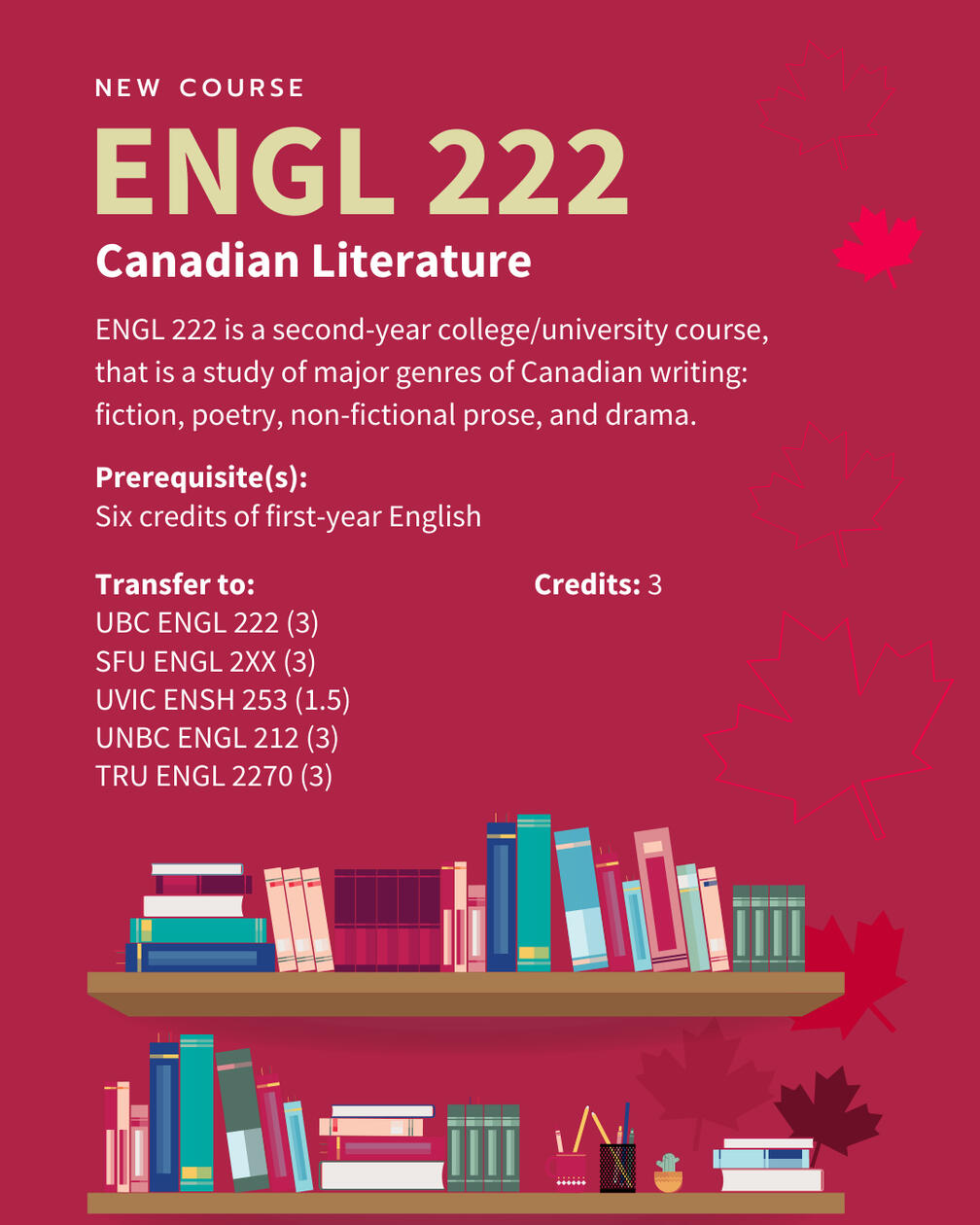 ENGL 222 ENGL 222